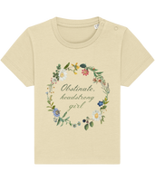 Obstinate Headstrong Girl Floral Baby T-Shirt