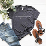 Mansfield Park Quote T-Shirt