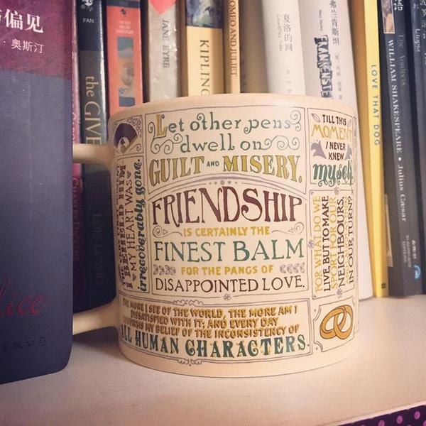 Jane Austen Tea Coffee Mug