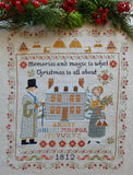 Jane Austen Christmas Embroidery Sampler Chart