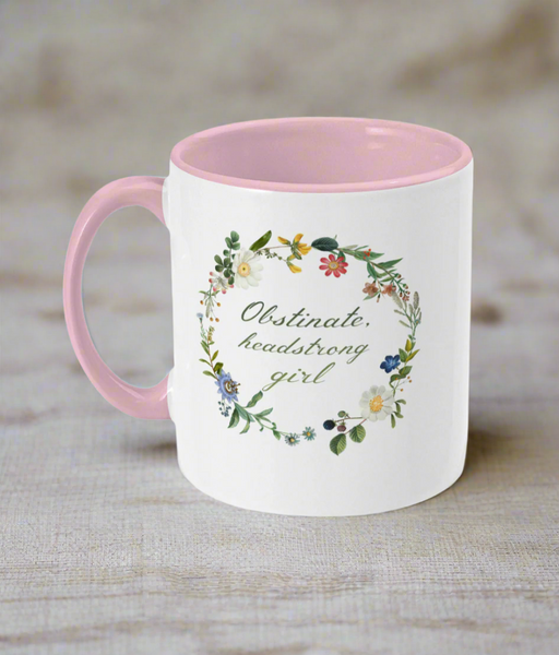 Obstinate Headstrong Girl Mug thejaneaustenshop