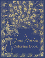 Pride & Prejudice Peacock Colouring Book