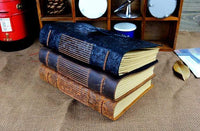 Vintage Handmade Leather Journal -  thejaneaustenshop.co.uk