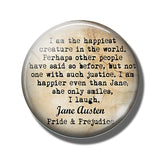 Pride & Prejudice Quote Fridge Magnets