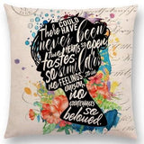 Romantic Quotes Cushion Cover
