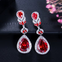 Lady Catherine Crystal Drop Earrings