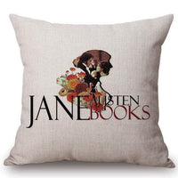 Quotes & Notes Decorative Cushion Cover -  thejaneaustenshop.co.uk
